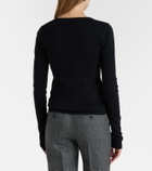 Extreme Cashmere N°392 Eel cotton and cashmere top
