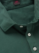 MP Massimo Piombo - Cotton-Jersey Polo Shirt - Green