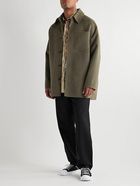 Acne Studios - Domen Double-Faced Wool Jacket - Green