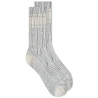 Kestin Men's Elgin Sock in Ecru/Grey Marl