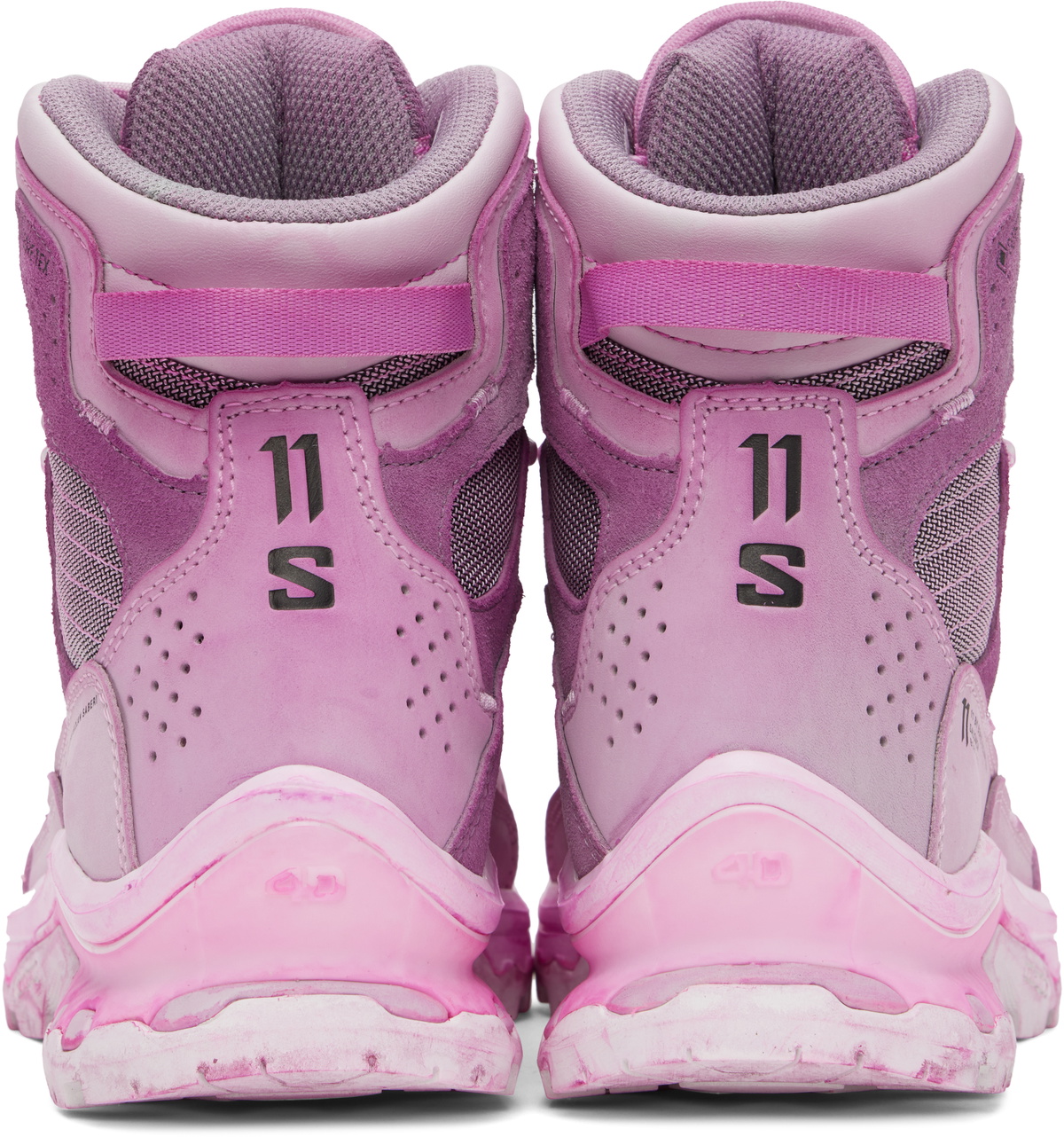 11 by Boris Bidjan Saberi Pink Salomon Edition 2 GTX Boots