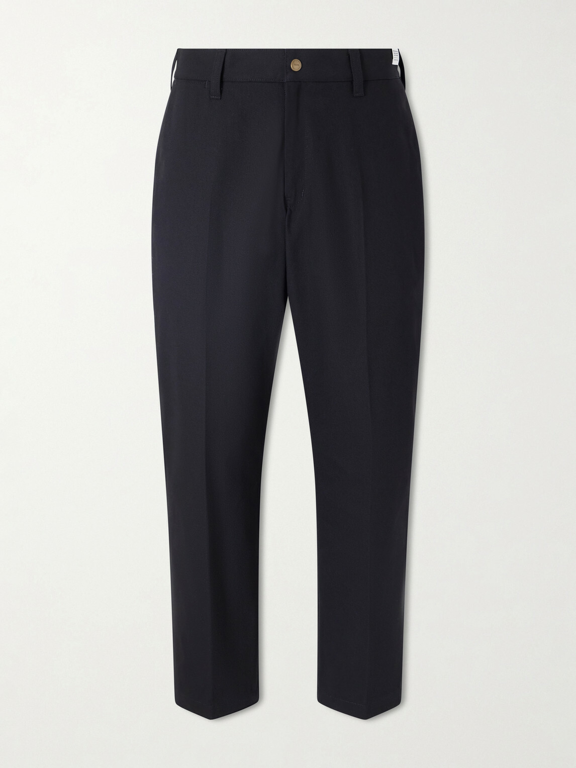 Neighborhood - Wide-Leg Twill Trousers - Black