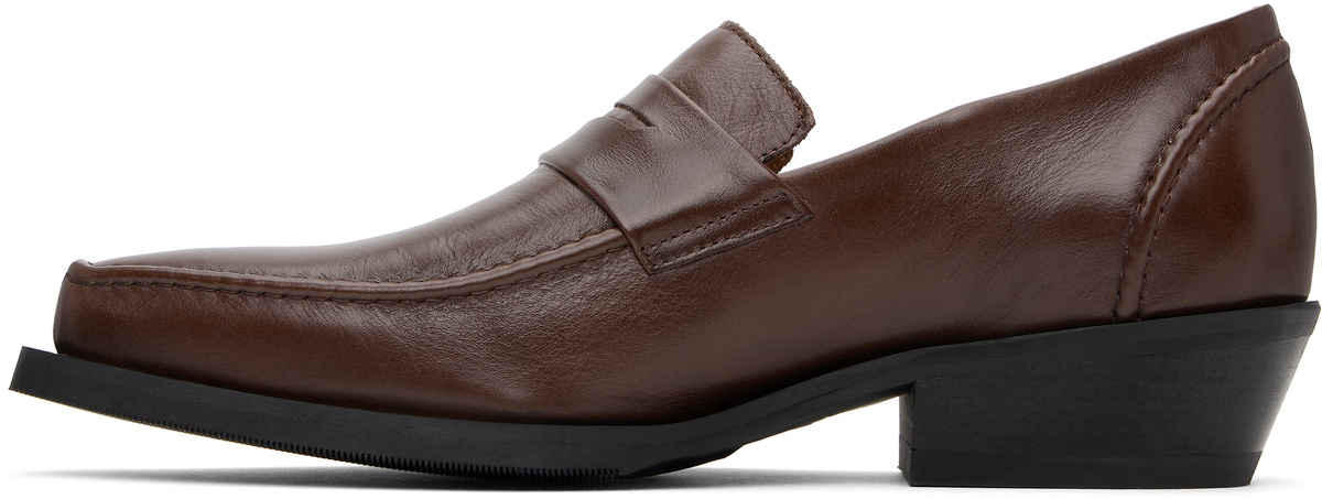 OUR LEGACY Brown Cypher Loafers Our Legacy