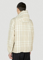 Burberry - Reversible Stanford Check Padded Jacket in Beige