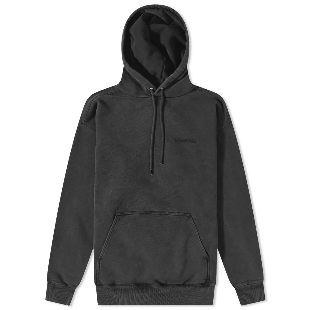 Balenciaga Turning Logo Popover Hoody Balenciaga