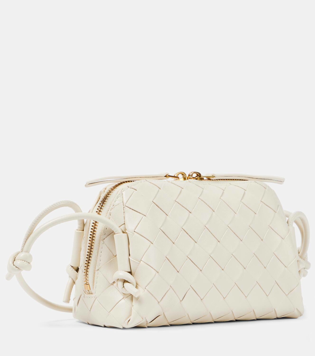 【送関込】BOTTEGA VENETA☆Leather Concert Bag BOTTEGA VENETA Concert Pouch intrecciato leather shoulder
