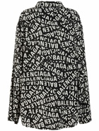 BALENCIAGA - Cupro & Viscose Minimal Shirt