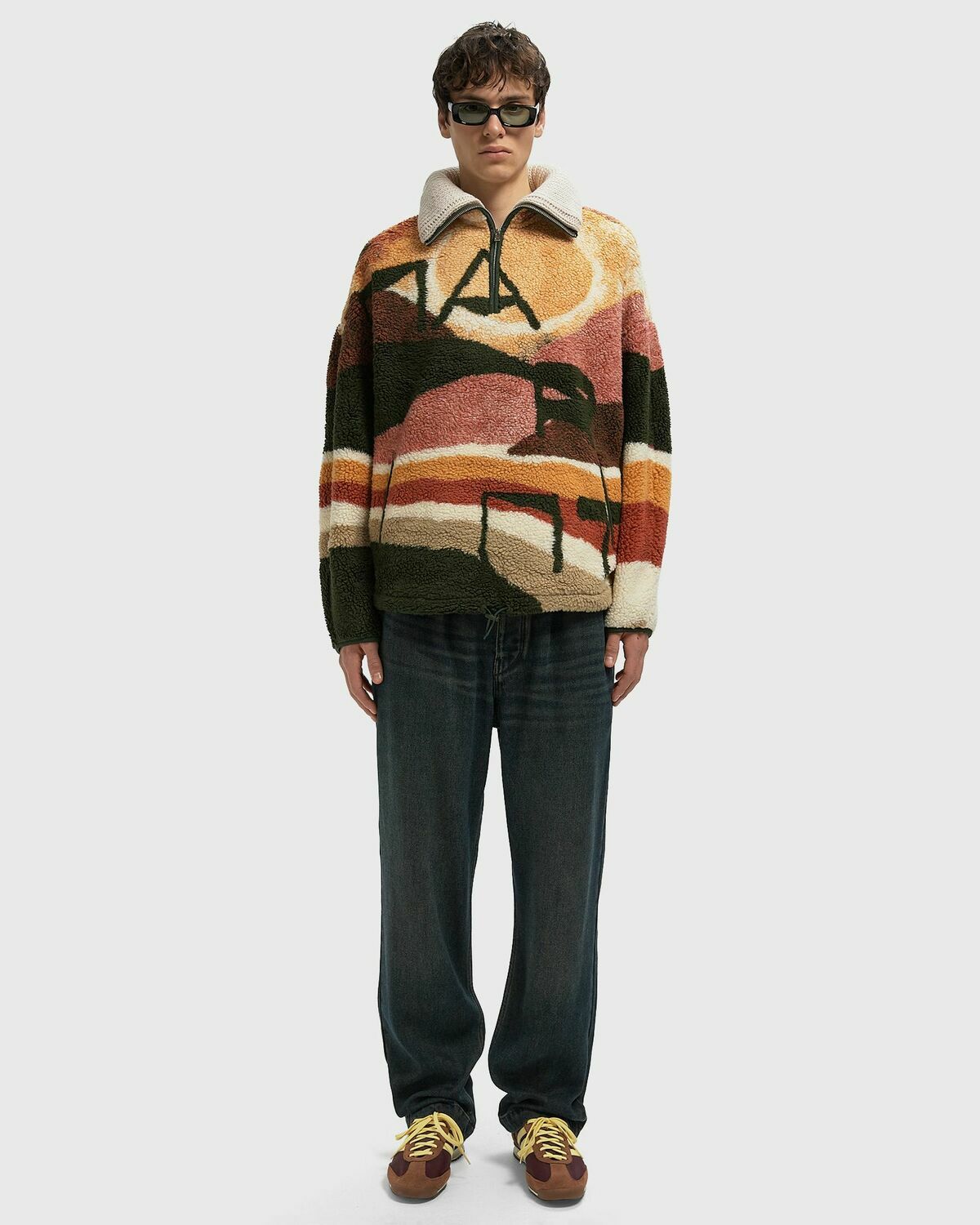 Marant MARLEY Manteau Multi-color Mens Fleece Jacket