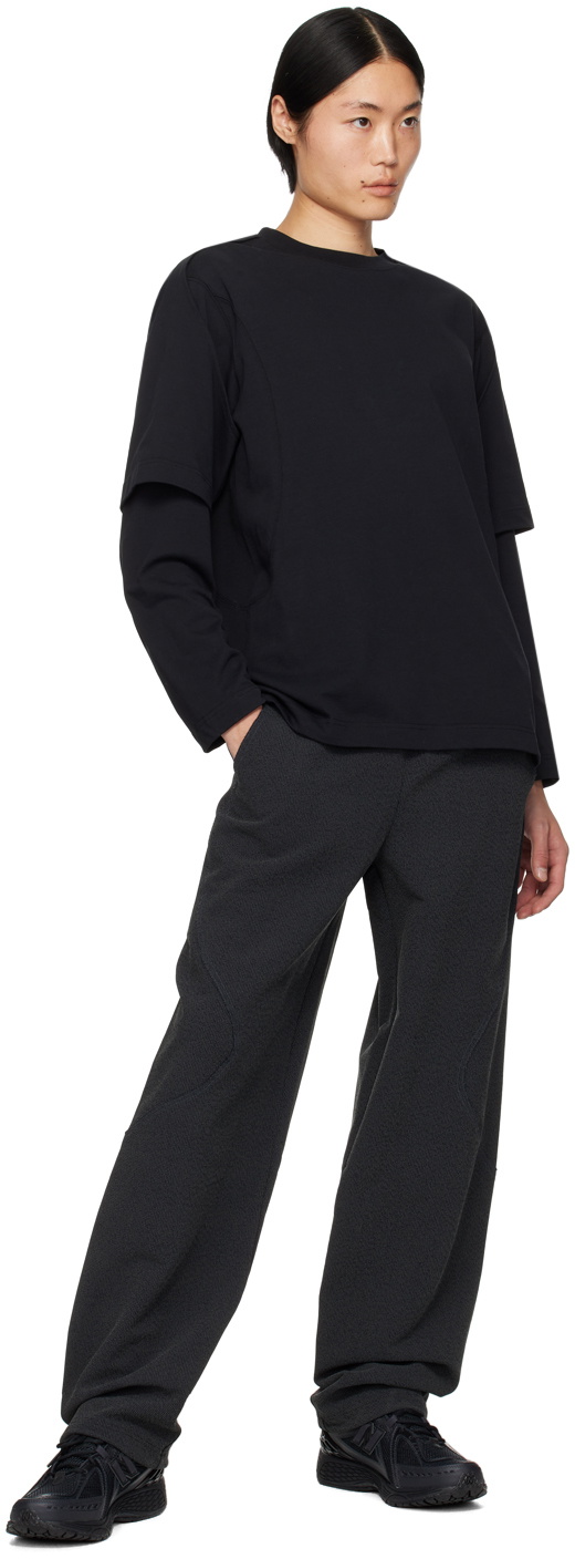 AFFXWRKS SSENSE Exclusive Black Transit Sweatpants