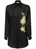 ZIMMERMANN Harmony Flower Buttoned Silk Shirt