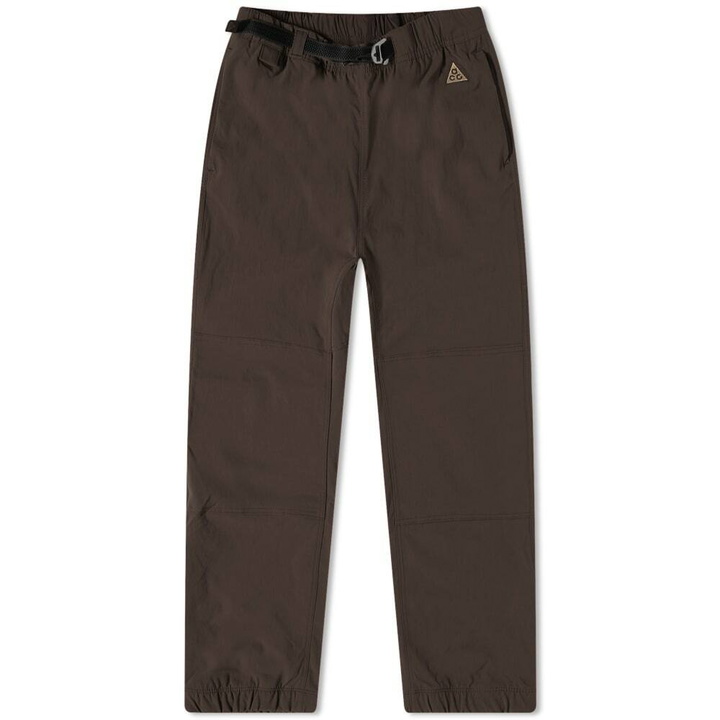 Photo: Nike Men's ACG Trail Pant in Velvet Brown/Black