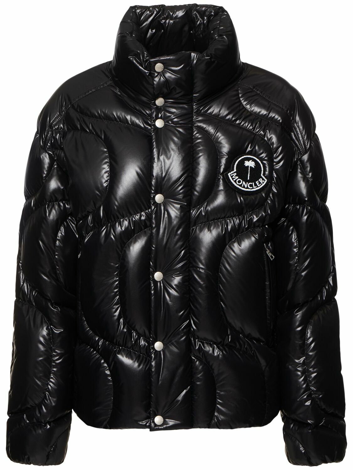 Moncler x Palm Angels Haunani Short Down Jacket ★関税込★ Haunani down jacket Moncler x Palm Angels in BLACK - BLACK