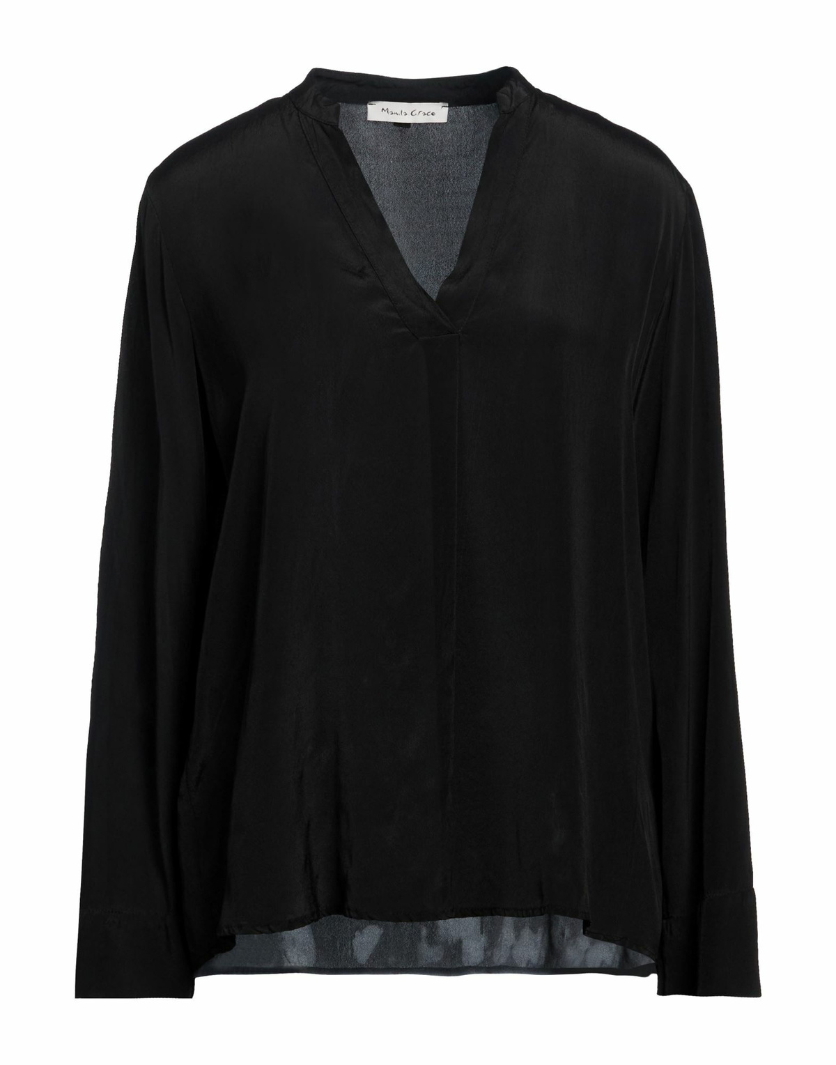 Manila Grace Womens Top in Black