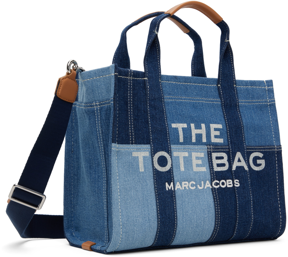 Marc Jacobs Blue 'The Denim Medium' Tote