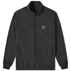 Neighborhood Men's Poly Stand Track Jacket in Black