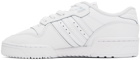 adidas Originals White Rivalry Low Sneakers