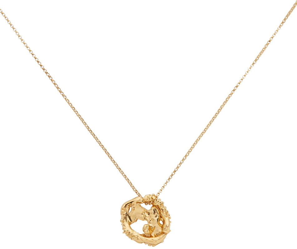 Alighieri Gold The Craters We Know Necklace Alighieri