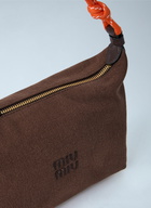 Miu Miu Gabardine Zip Handbag