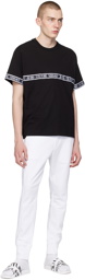 Versace Jeans Couture Black Webbing T-Shirt