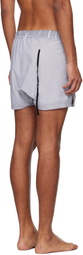11 by Boris Bidjan Saberi Gray ST SW1 Swim Shorts