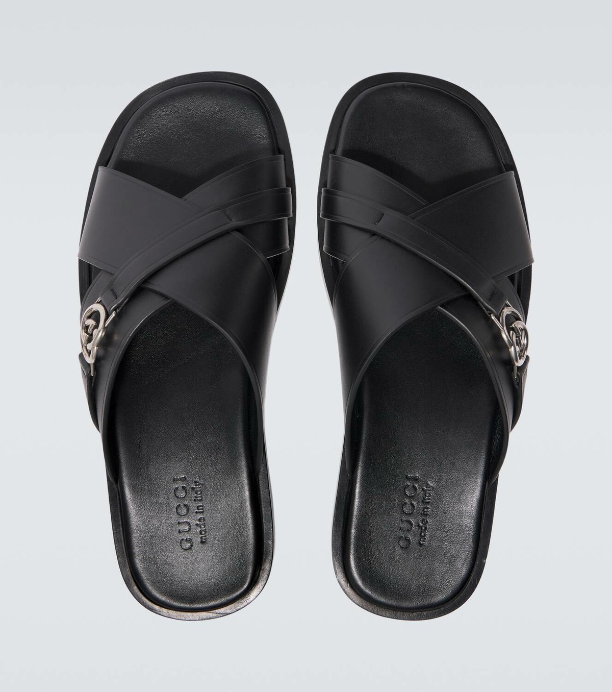 Gucci Leather slides