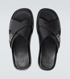 Gucci Leather slides