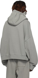 Entire Studios Gray Full Zip Hoodie