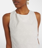 Faithfull Breta broderie anglaise minidress