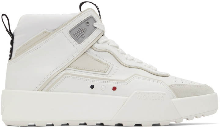 Photo: Moncler White Promyx Space High Sneakers