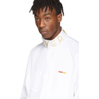 Reebok by Pyer Moss White Collection 3 Poplin Button Shirt