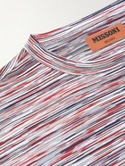 Missoni - Striped Cotton-Jersey T-Shirt - Red