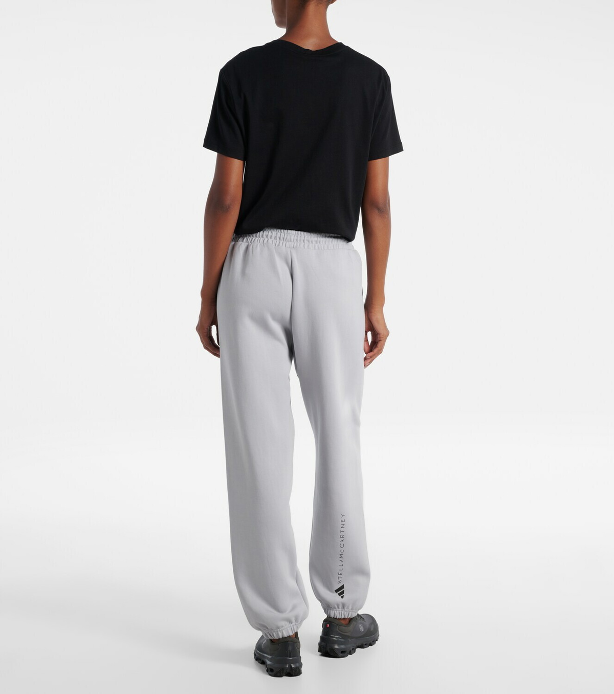 Adidas by Stella McCartney Cotton-blend fleece sweatpants
