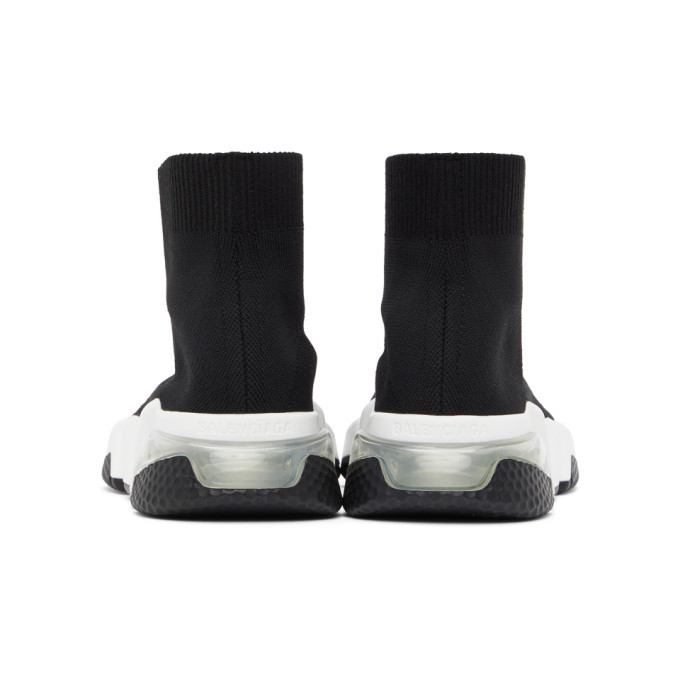 balenciaga black clear sole