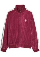 DRÔLE DE Monsieur La Veste Survêtement Velours Terry Track Jacket Red