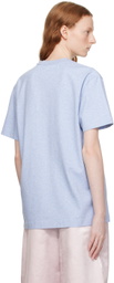 Alexander Wang Blue Glitter T-Shirt