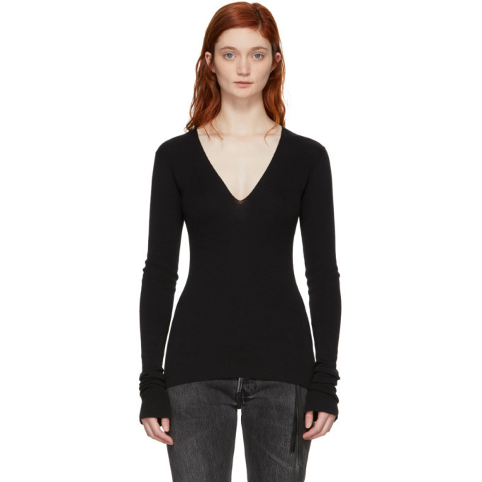 Olivier Theyskens Black Kain Pullover