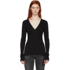 Olivier Theyskens Black Kain Pullover