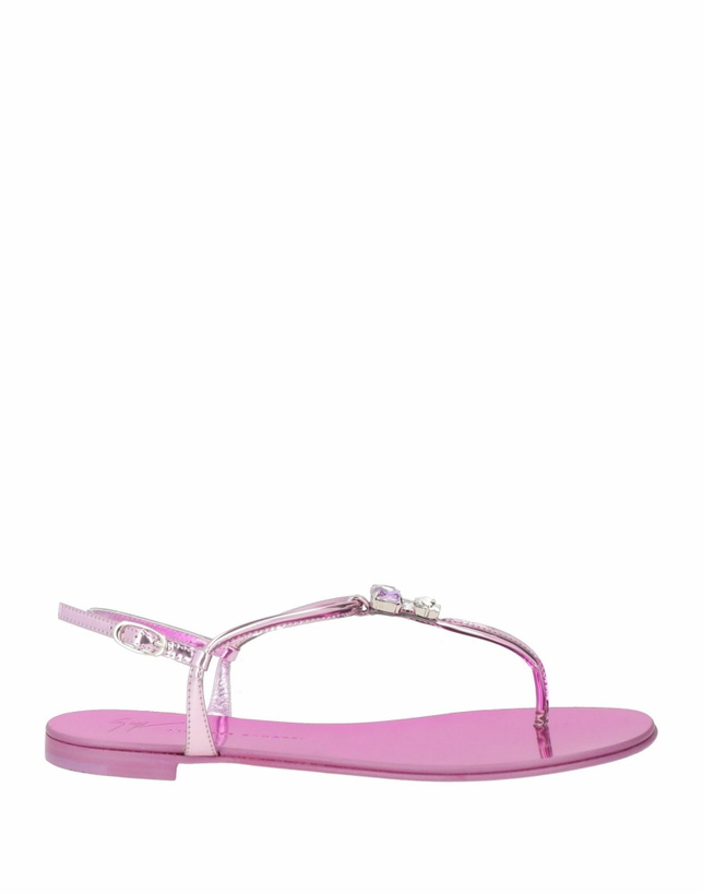 Photo: Giuseppe Zanotti Womens Thong sandal Lilac