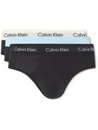 Calvin Klein Underwear - Three-Pack Stretch-Cotton Briefs - Black