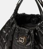 Gucci Deco Large quilted leather shoulder bag