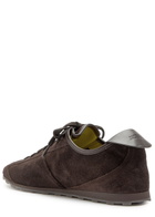 Jacquemus Les Tennis Suede Sneakers Brown