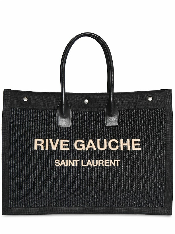 Photo: SAINT LAURENT - Rive Gauche Raffia Bag