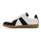 Maison Margiela Black and White Replica Sock Sneakers