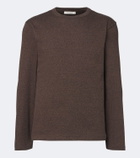 The Row Tefi cashmere top