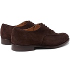 Tricker's - Abingdon Suede Derby Shoes - Brown