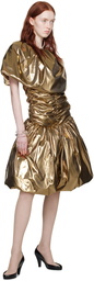 Nicklas Skovgaard Gold Dress#69 Midi Dress
