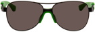 Bottega Veneta Black Mitre Sunglasses