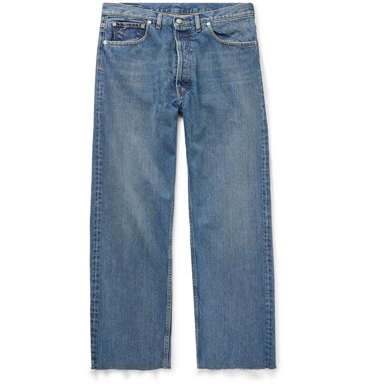 Photo: MAISON MARGIELA - Cropped Denim Jeans - Blue