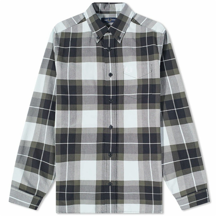 Photo: Fred Perry Men's Tartan Shirt in Light Ice