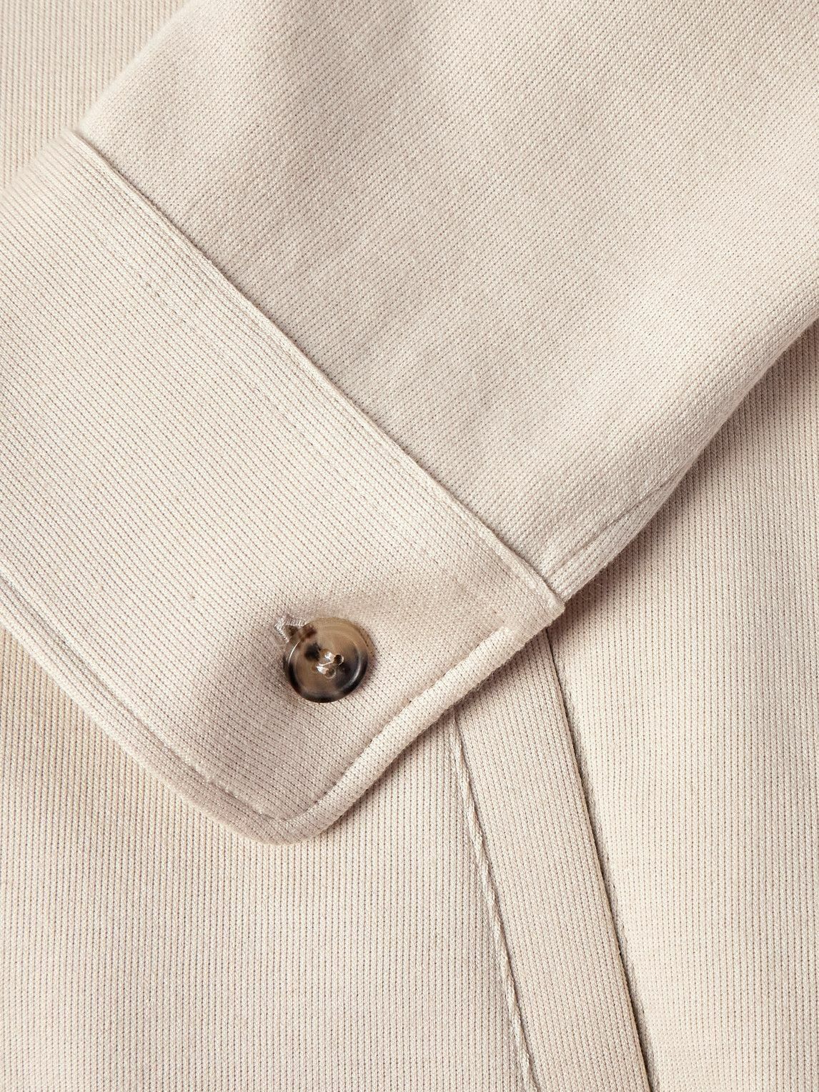 Loro Piana - Cotton, Silk and Cashmere-Blend Overshirt - Neutrals